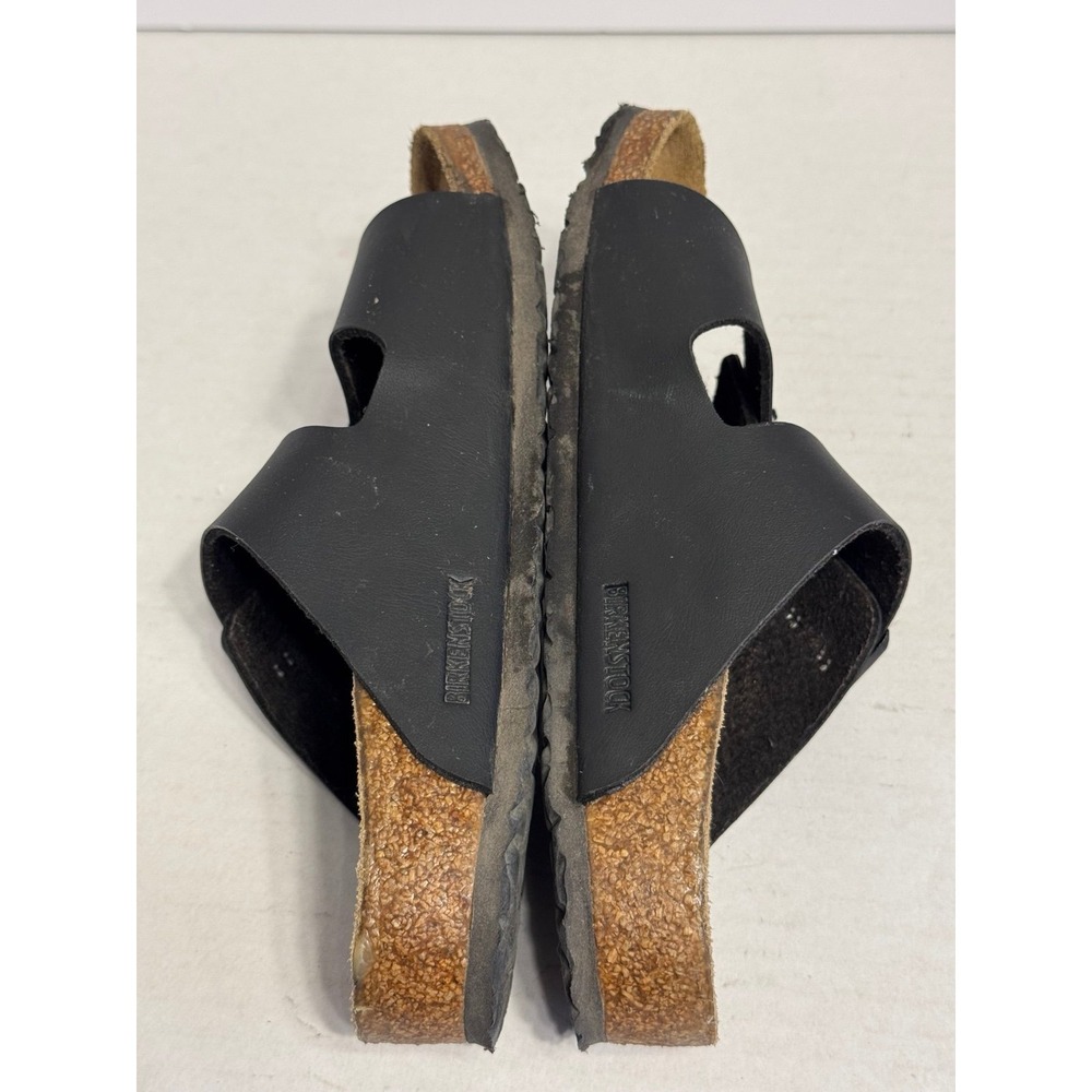 Birkenstock Arizona Birko-Flor Black Cork Footbed 34 Youth Sandals Medium/Narrow - Picture 7 of 9